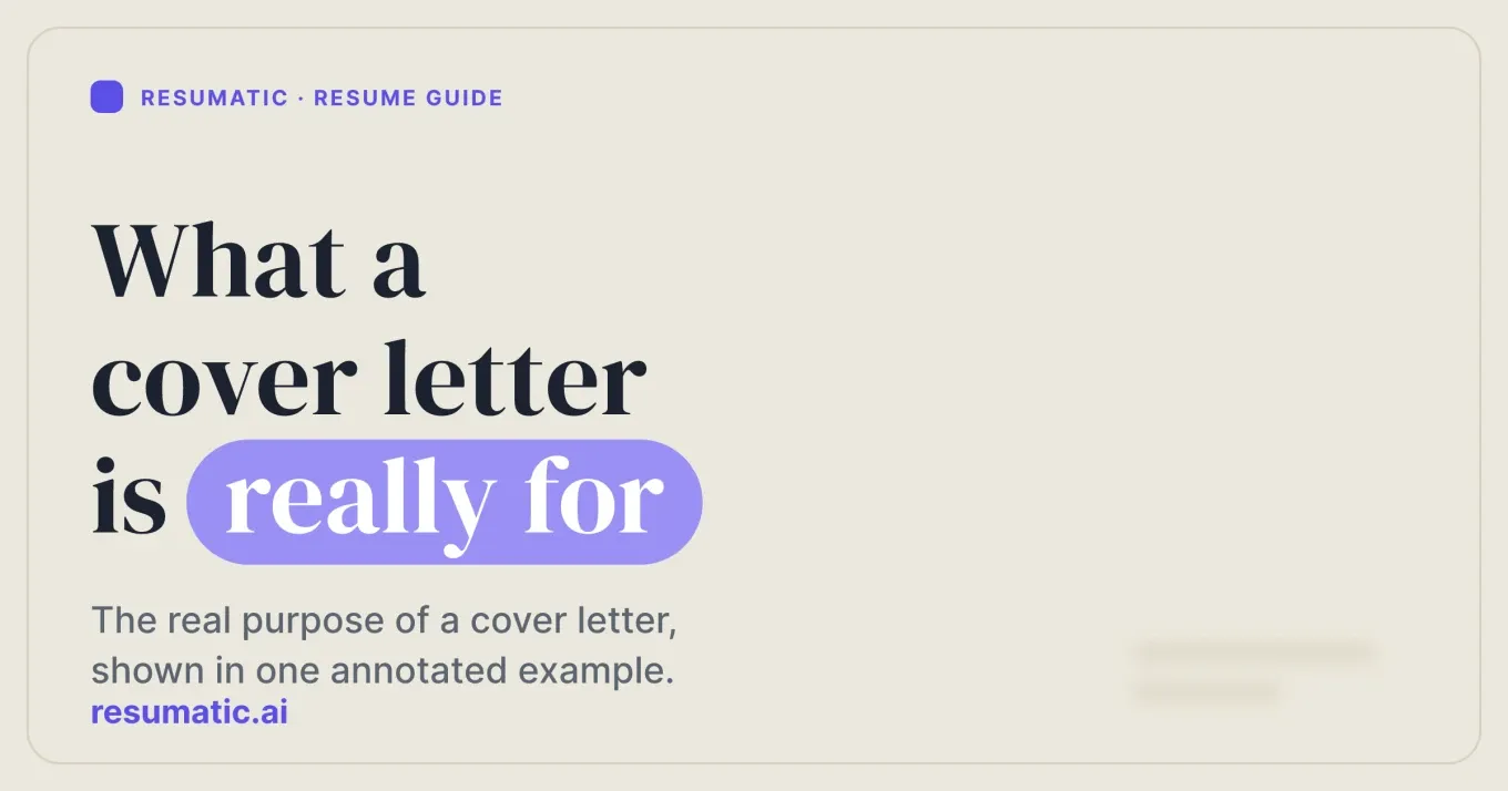 What Is the Purpose of a Cover Letter?